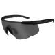 SABER ADV Grey Matte Black Frame w/Bag, Uncompromising Ballistic Protection, Built for the Field